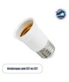 GLOBOSTAR® ADAPTOR 78980 Αντάπτορας-Επέκταση από Ντουί E27 σε E27 IP20 - Μ4 x Π4 x Υ6.5cm